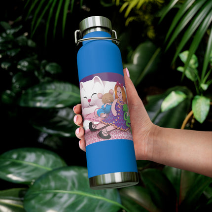 Joy of Friendship Copper Vacuum Insulated Bottle, 22oz