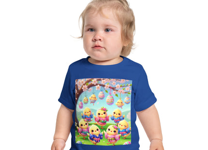 Easter Chicks and Springtime Wishes Baby T-Shirt