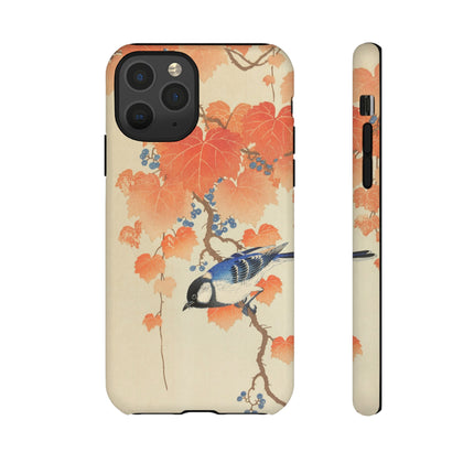 Japanese Bird and Branch by Ohara Koson Phone Cases