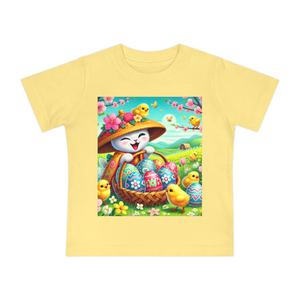 Geisha Kitten’s Easter Delight Baby Short Sleeve T-Shirt