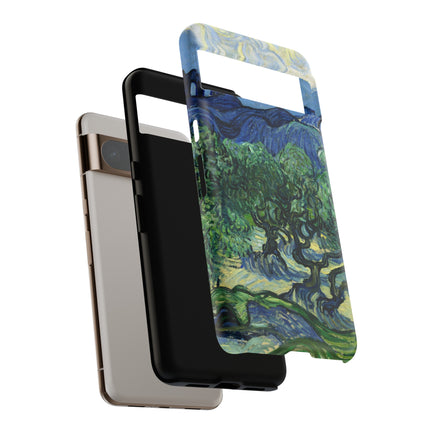 Olive Trees by Vincent Van Gogh Phone Cases