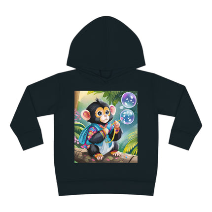 Bubble Magic in the Jungle Toddler Pullover Fleece Hoodie