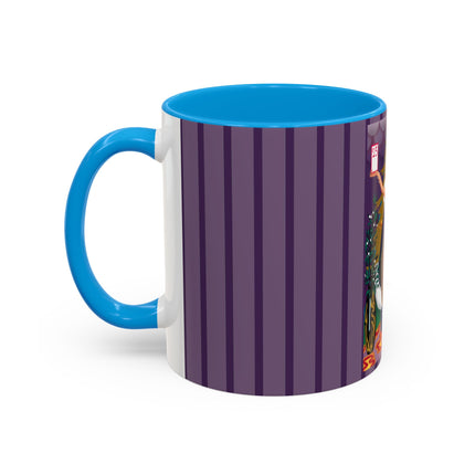 Countdown to Christmas Elegance Colorful Mugs (11oz, 15oz)
