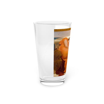 Flaming June by Frederic Leighton Glass, 16oz