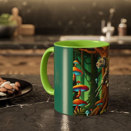 Silent Stripes Colorful Mugs (11oz, 15oz)