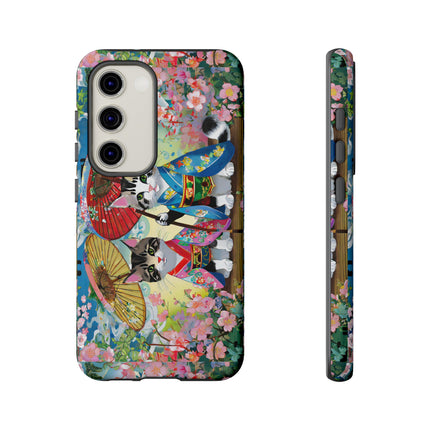 Kimono Kitties Phone Cases