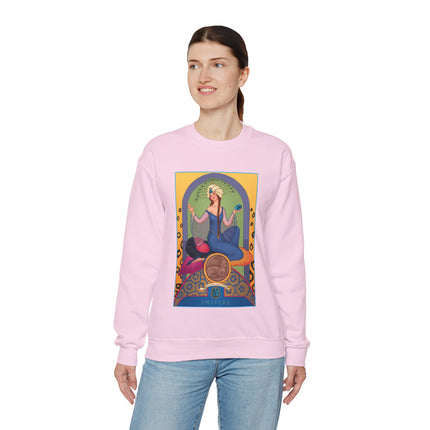 December & Tanzanite (from the Gem Series) by Sofia Chiostri Heavy Blend™ Crewneck Sweatshirt