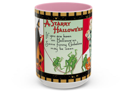 A Starry Halloween Colorful Mugs (11oz, 15oz)