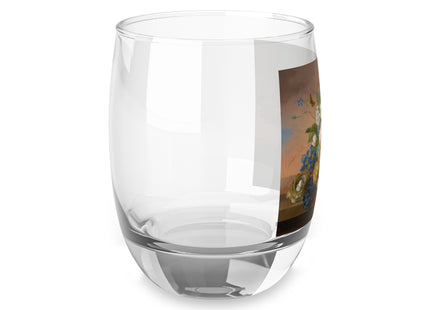 Floral Still Life by Franz Xaver Petter Whiskey Glass