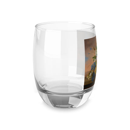 Floral Still Life by Franz Xaver Petter Whiskey Glass