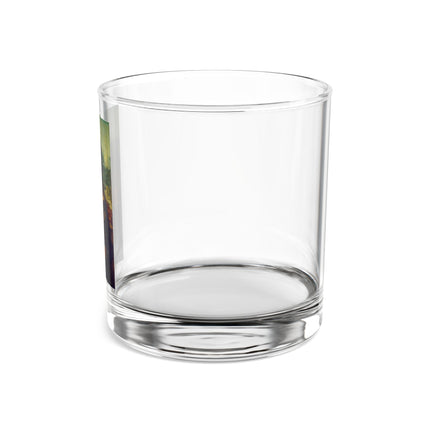 Mona Lisa by Leonardo da Vinci Rocks Glass, 10oz