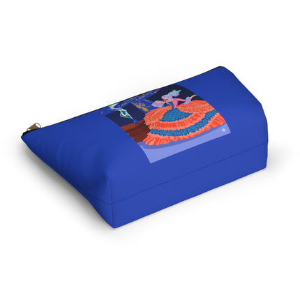 Rococo Stage Siren Cosmetic Bag – Theatrical Grace & Elegant Drama
