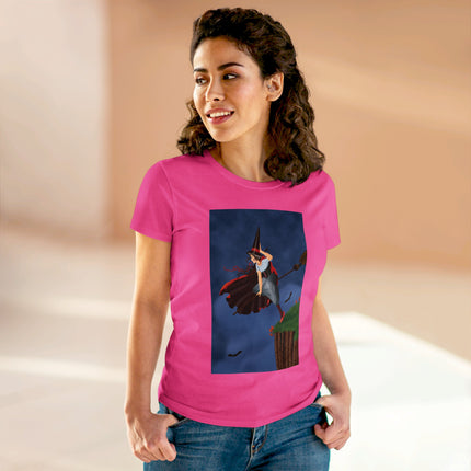 The Enchanted Witch Women's Midweight Cotton Tee
