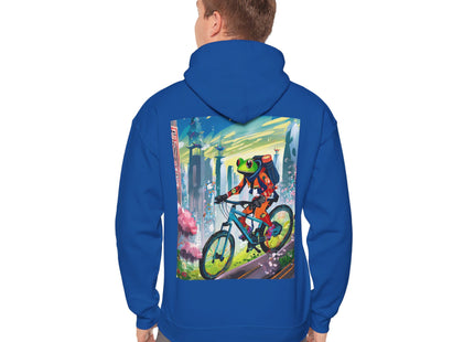Cyberpunk Frog – Heavy Blend™ Hooded Sweatshirt