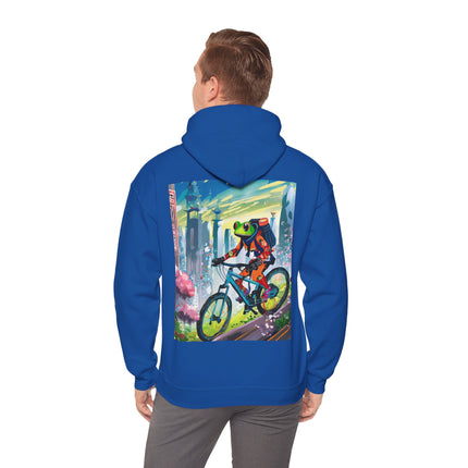 Cyberpunk Frog – Heavy Blend™ Hooded Sweatshirt