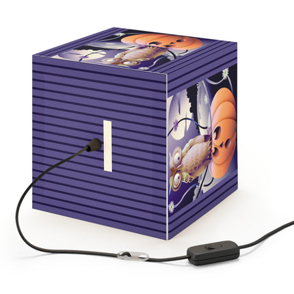 The Startled Pumpkin Light Cube Lamp