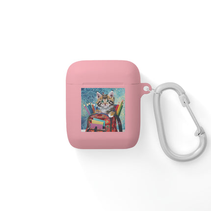 Whiskered Wanderings AirPods Case Cover
