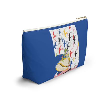 Flight of the Songbirds Cosmetic Bag – Whimsical Symphony & Elegant Freedom