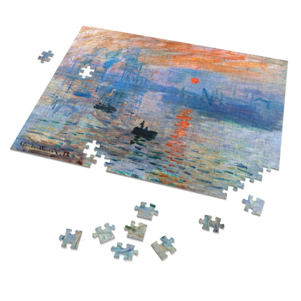 Sunrise by Claude Monet Puzzle (30, 110, 252, 500-Piece)