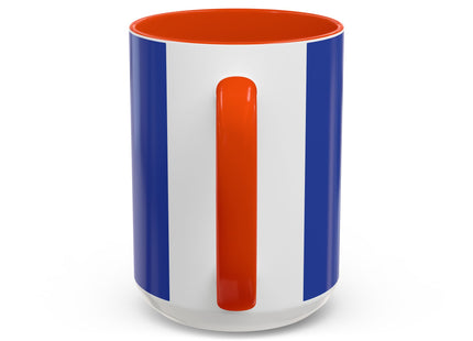 Tibetan Dragon Over Kabuki Duel Colorful Mugs (11oz, 15oz)