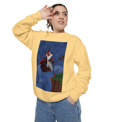The Enchanted Witch Unisex Garment-Dyed Sweatshirt