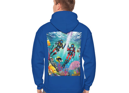 FBI Robot Dive Team – Heavy Blend™ Hooded Sweatshirt