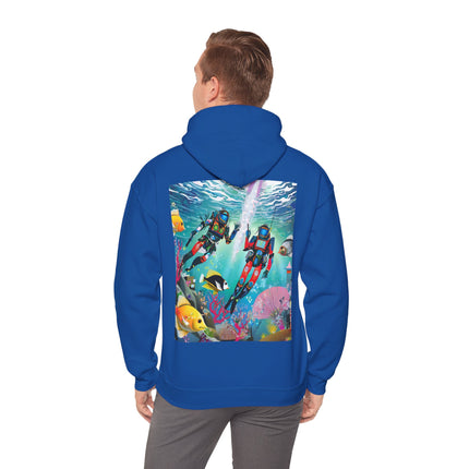 FBI Robot Dive Team – Heavy Blend™ Hooded Sweatshirt