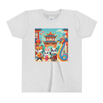 Lantern Street Dragon Parade Youth Short Sleeve Tee