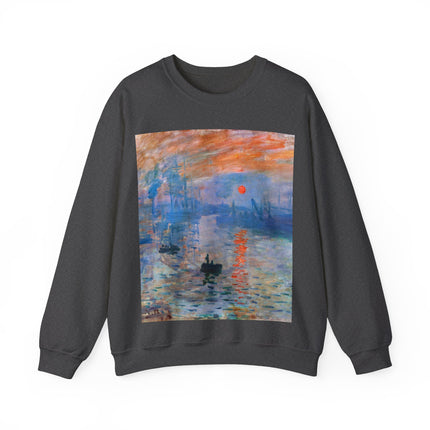 Sunrise by Claude Monet Heavy Blend™ Crewneck Sweatshirt