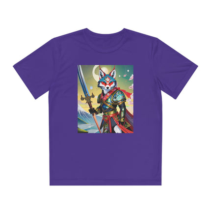 Cyberpunk Samurai Youth Competitor Tee