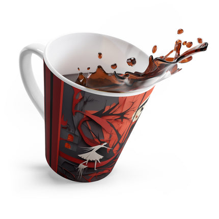 Halloween Night Scene Latte Mug