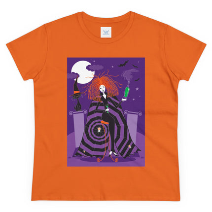 Mystic Elegance Women's Midweight Cotton Tee