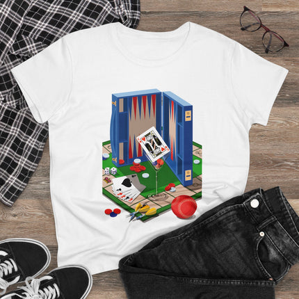 Games Unleashed Women's Midweight Cotton Tee
