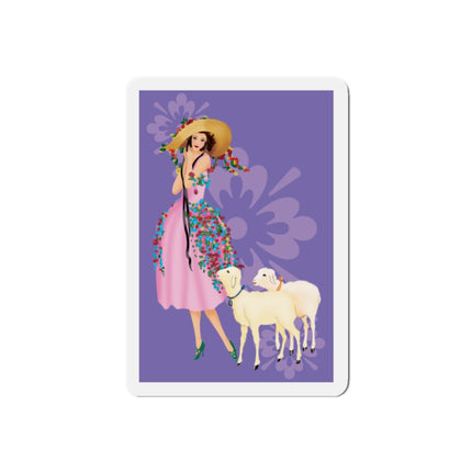 Easter Elegance Die-Cut Magnets (5 Sizes)