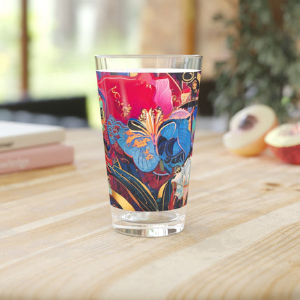 Ethereal Irises Glass, 16oz