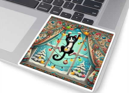 Mischief in Tinselland Kiss-Cut Stickers (4 Sizes)