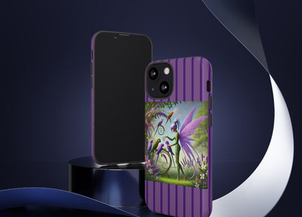 Lavender-Winged Fairy Phone Cases
