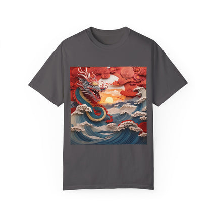 Emergence of the Dragon Unisex Garment-Dyed T-shirt