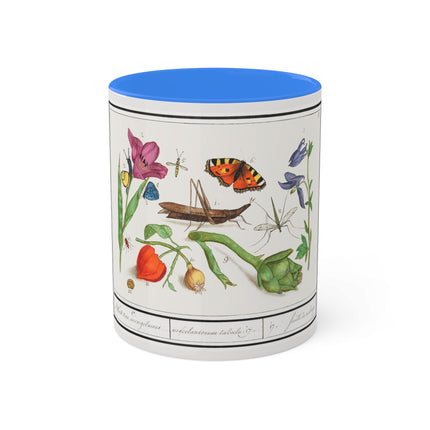 Natural History Ensemble, No. 17 by Anselmus Boëtius de Boodt Colorful Mugs, 11oz