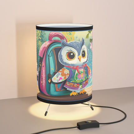 Baby Owl Tripod Lamp