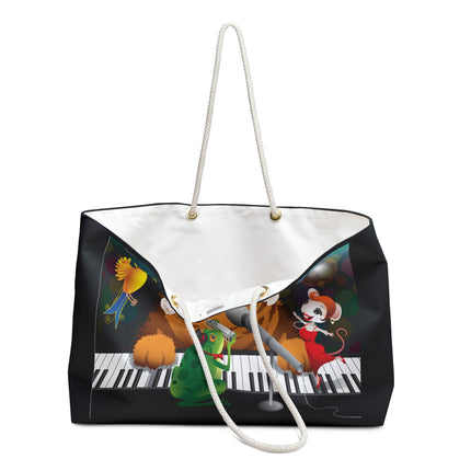 Jazz Cat Jam Weekender Bag