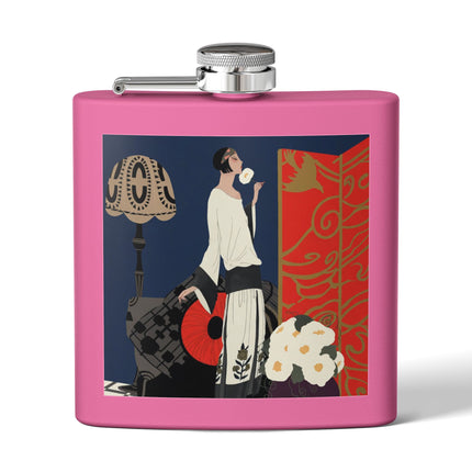 Art Deco Flapper Flask – Elegant Sip & Timeless Style