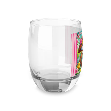 Geisha Kitten’s Easter Delight Whiskey Glass
