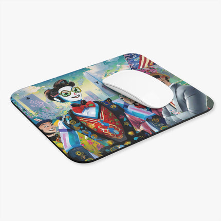 Cyber Punk Robots Mouse Pad, Rectangle