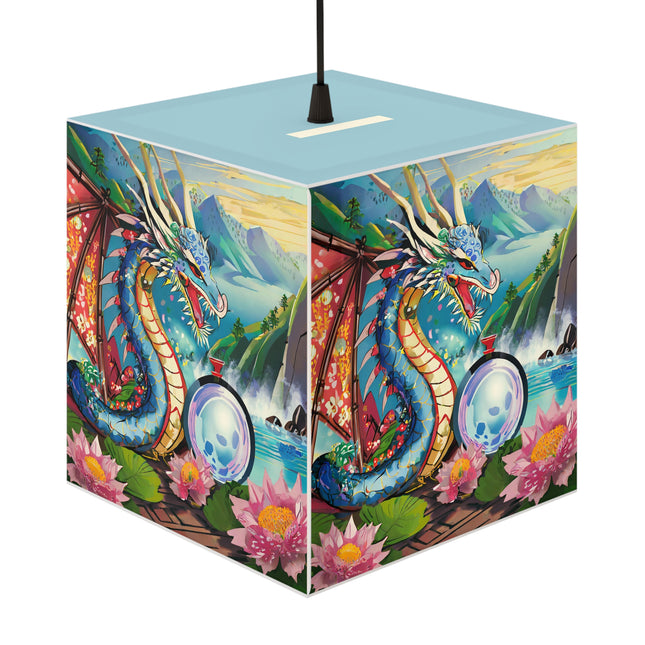 Wisdom's Guardian Light Cube Lamp