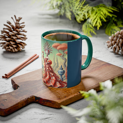 The Seahorse Court Colorful Mugs (11oz, 15oz)