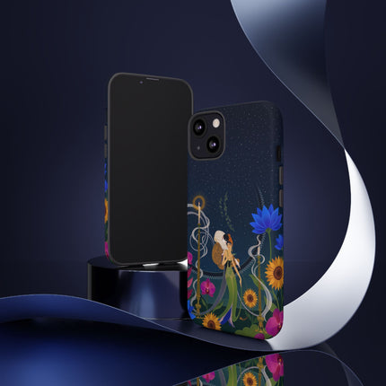 🌙🕯️ The Lady Of The Midnight Garden Phone Case – Art Deco Nocturne