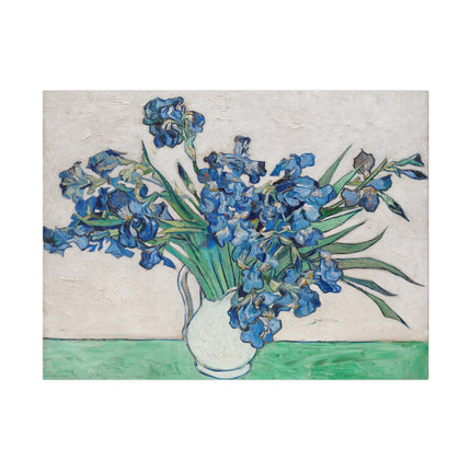 Irises by Vincent Van Gogh Matte Canvas, Stretched, 0.75"