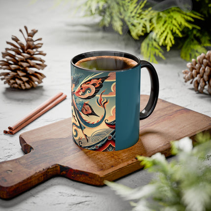 Dragon Fairy of the Temple Colorful Mugs (11oz, 15oz)