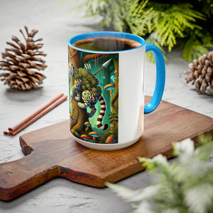 Silent Stripes Colorful Mugs (11oz, 15oz)